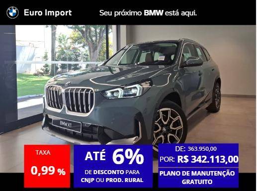 BMW X1 2.0 16V TURBO GASOLINA SDRIVE20I X-LINE STEPTRONIC